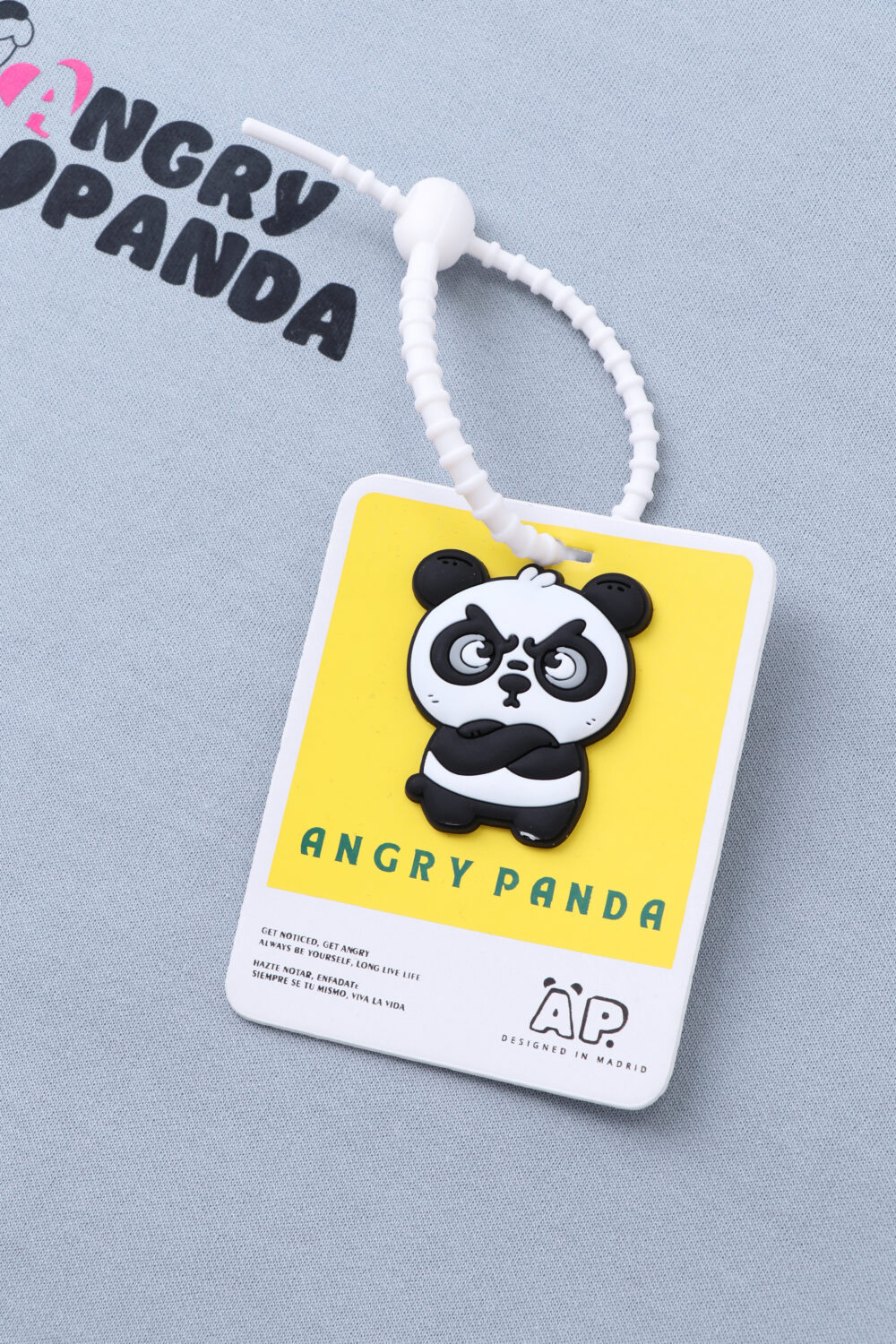 Sudadera Sin Capucha Angry Panda Minimalista - Imagen 4